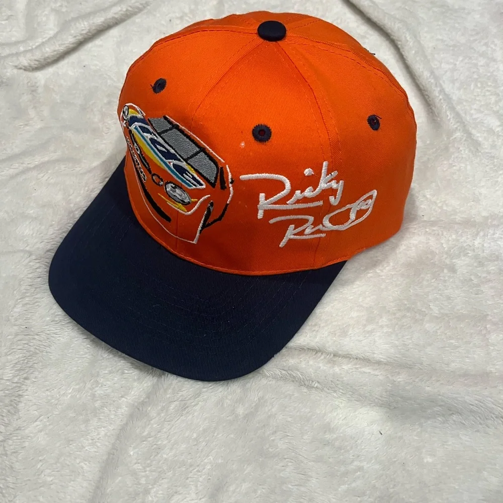 Vintage Tide Ricky Rudd Strapback Velcro hat - Picture 2 of 4